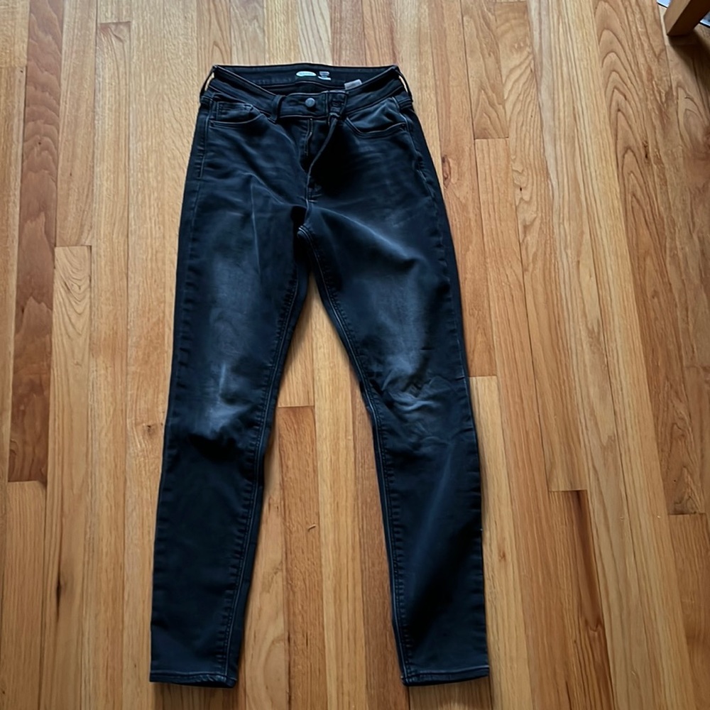 Old Navy Rockstar super skinny high rise built in warm